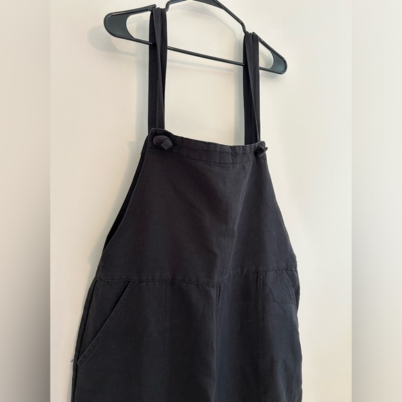 Able Jorja Soft Twill Dungaree Overalls Jumpsuit XL relaxed washed black - Picture 4 of 10